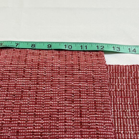 Trends Rust Red Woven Placemat Dining Table Home Kitchen Heat Resistant Mat 17" - Picture 4 of 5